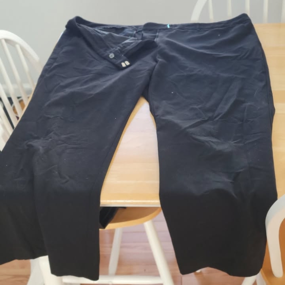 Daisy Fuentes Women's Black Dress Pants